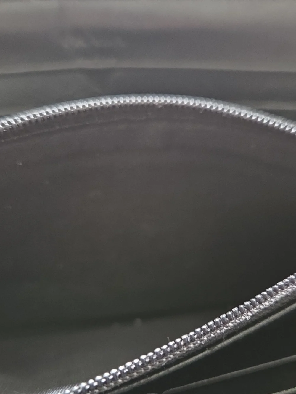 Prada Black Zip-Around Nylon Wallet